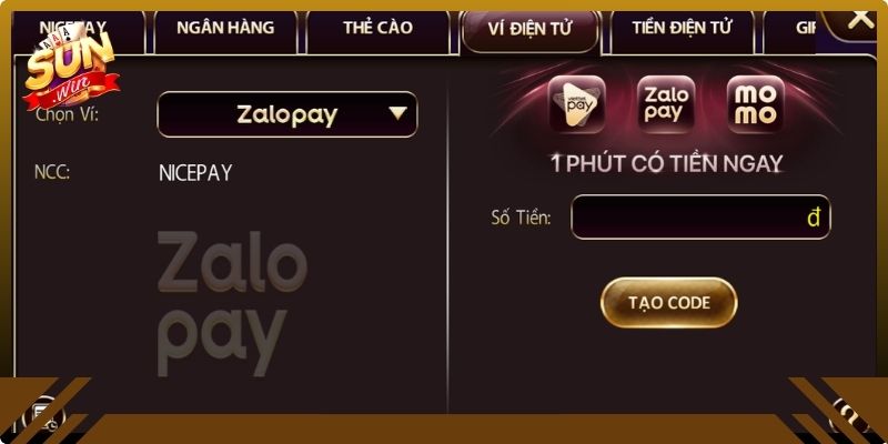Danh mục phương thức thanh toán phổ biến đang được áp dụng hiện nay