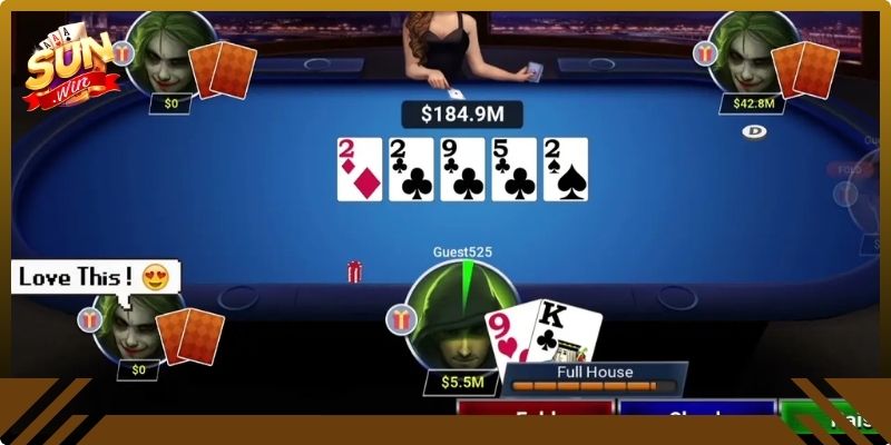 Poker Sunwin20 - Hướng dẫn Chuẩn Luật Và Mẹo Thực Chiến 2 Thứ tự mạnh yếu của các tay bài trong Poker Sunwin20