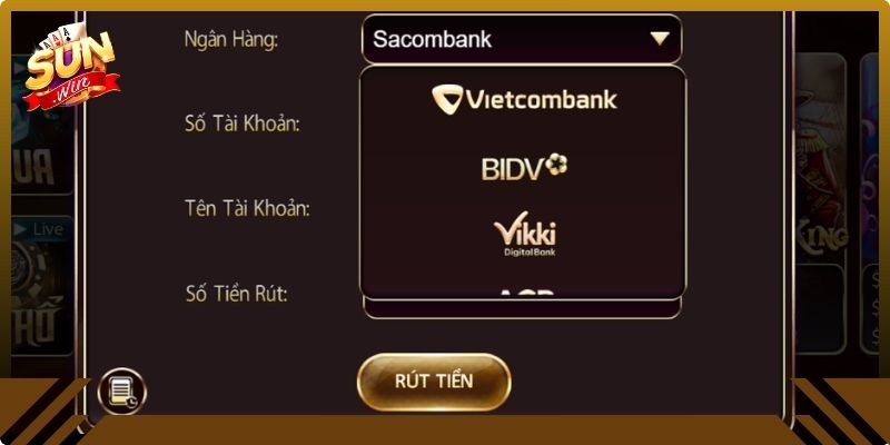 Quy trình chi tiết các bước rút tiền nhanh nhất